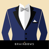 Hipbow 2.0 voor marineblauwe smoking/kostuum