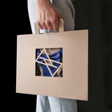 cardboard suitcase gift set
