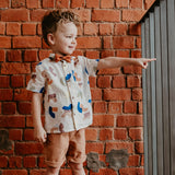 cute boy with cork bow tie