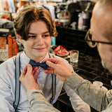 Re-bow - upcycled jeans bow tie - kids