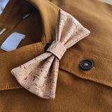 natural cork bow tie