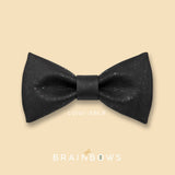 black cork bow tie