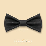 black cork bow tie