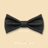 black cork bow tie for kids