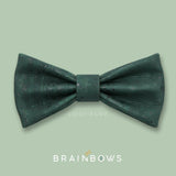 dark green hipbow cork bow tie