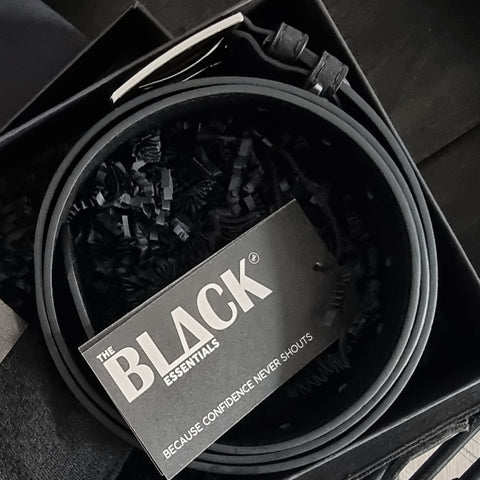 Black Essentials - Classic Cork Belt
