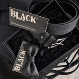 Black Essentials - Gift set - Hipbow Black ("The 007") + Classic Cork Belt