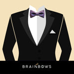 Hipbow 2.0 for black tuxedo/suit