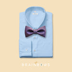 Hipbow for light blue dress shirt