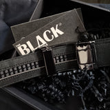 Black Essentials - Cork Ratchet Belt (aka 'The No Hole Belt')