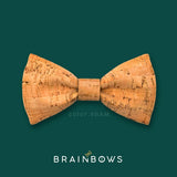 natural cork bow tie