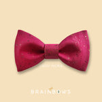 hot pink cork bow tie