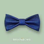 cork bow tie in royal blue for kids
