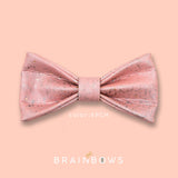 pink champagne cork bow tie
